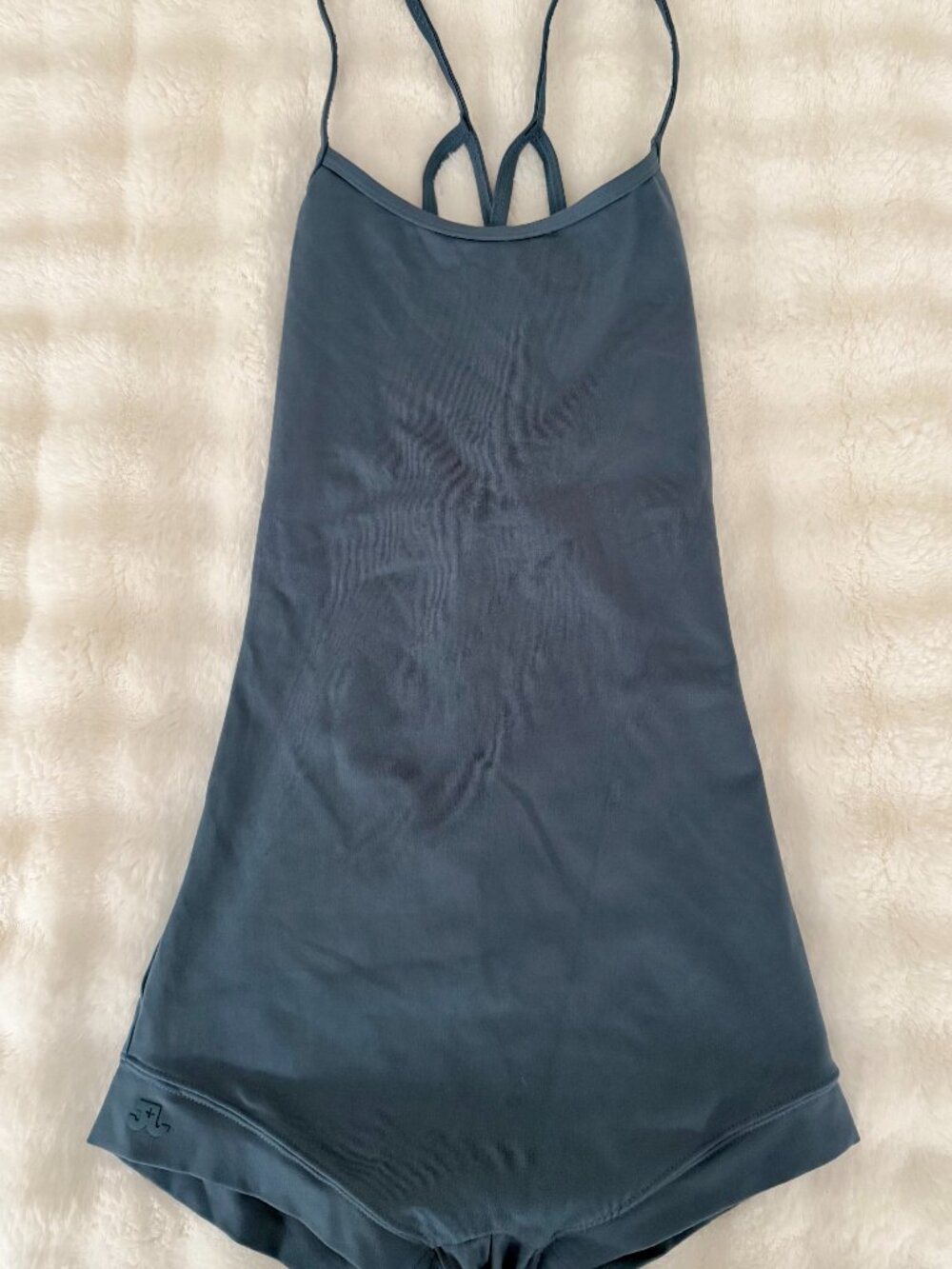 Jo + Jax Dance Unitard - Slate Blue - Size Small Adult